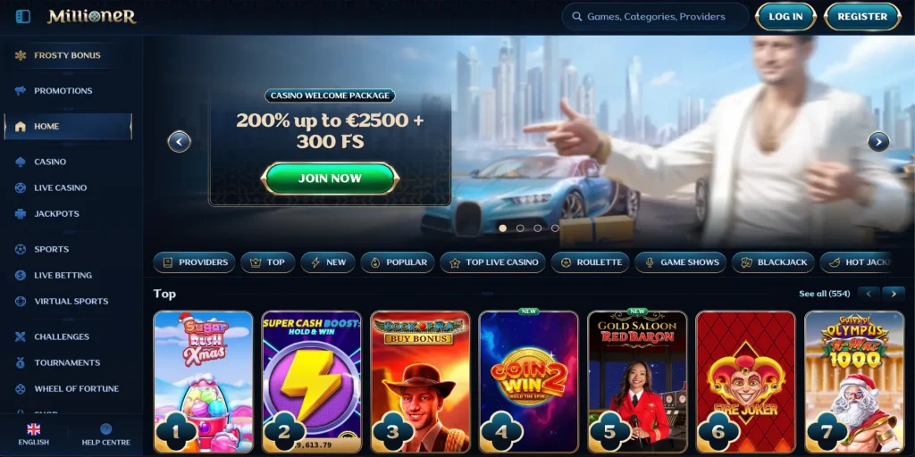Millioner casino review
