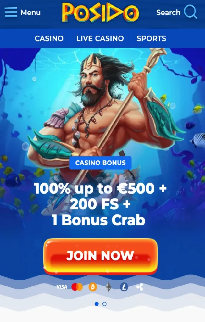 Posido mobile casino