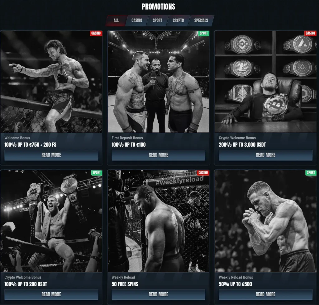 Glorion casino Bonus